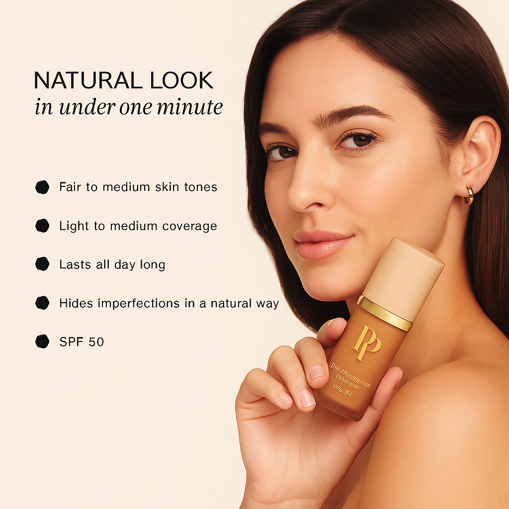 Foundation That Doesn't Settle Into Fine Lines.
