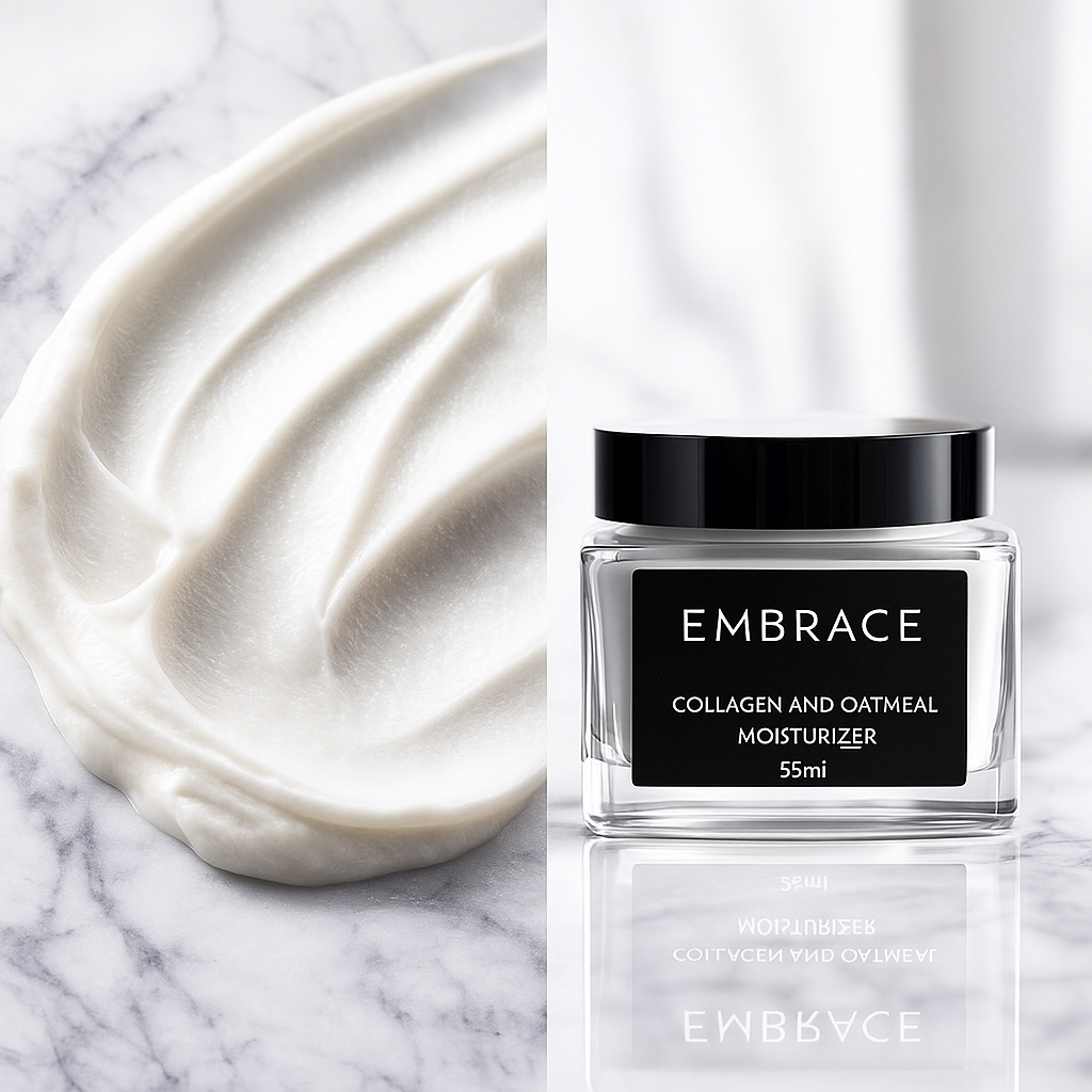 Embrace - Soothe the Heat. Lock the Moisture. Restore Your Glow.