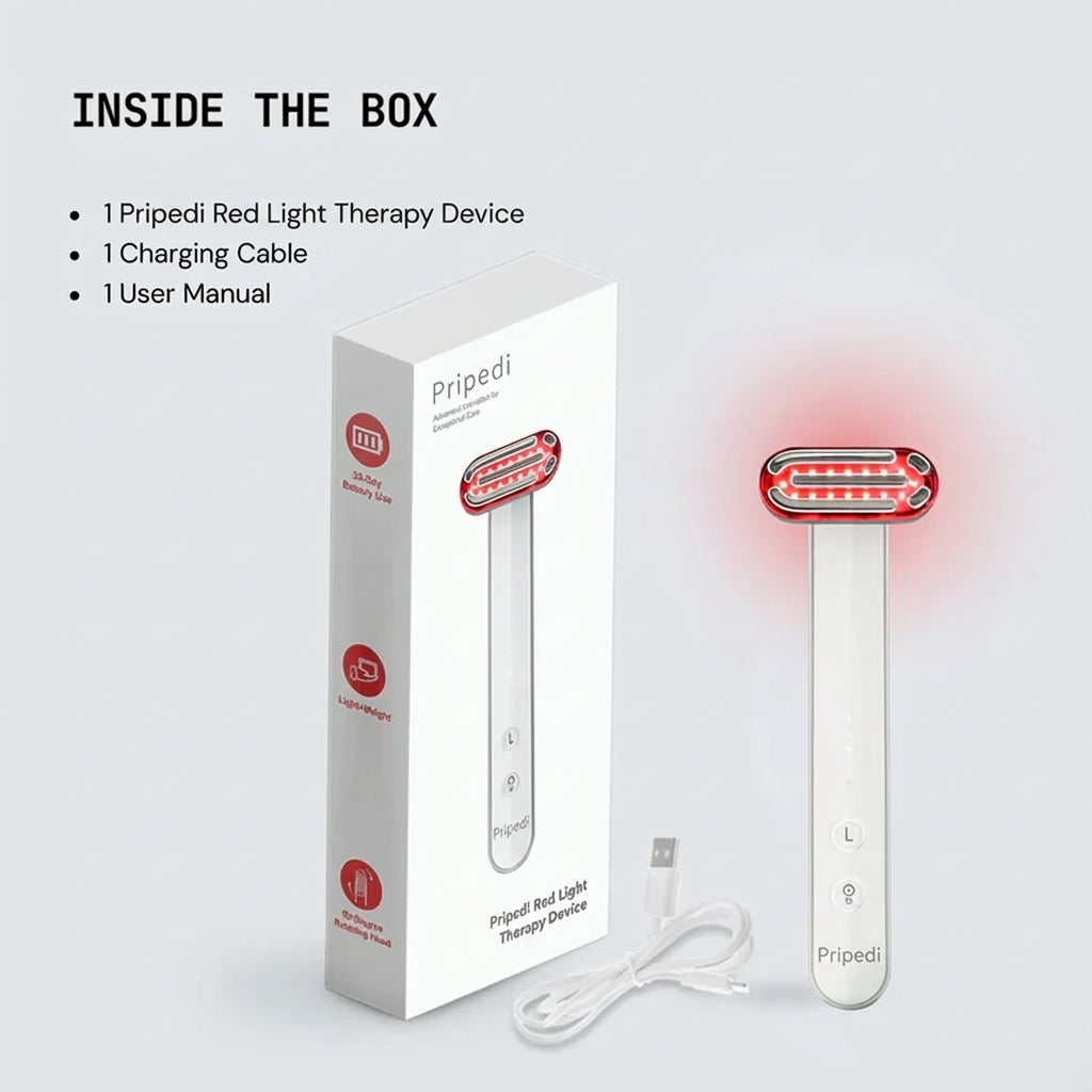 Pripedi - Red Light Therapy Device
