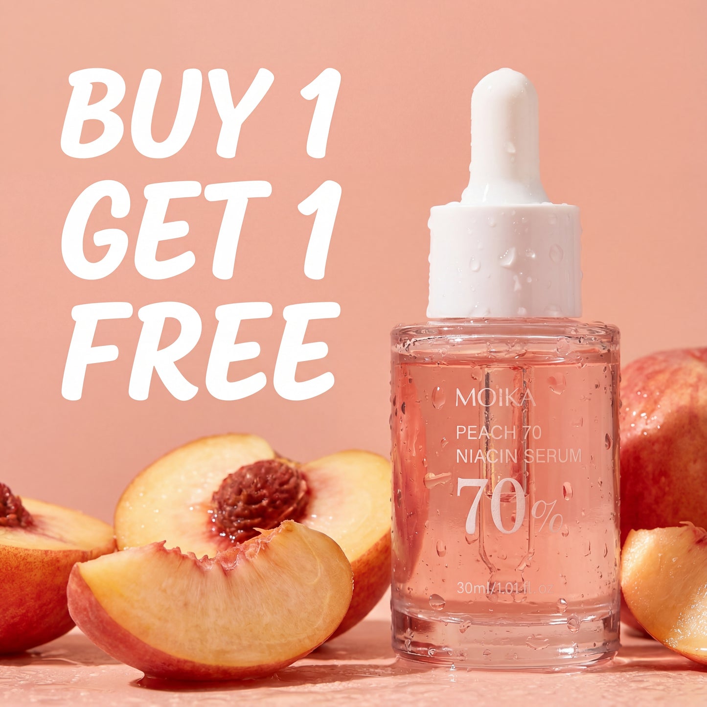70% Peach Niacinamide Serum
